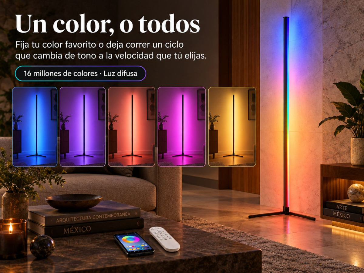 Un color, o todos.