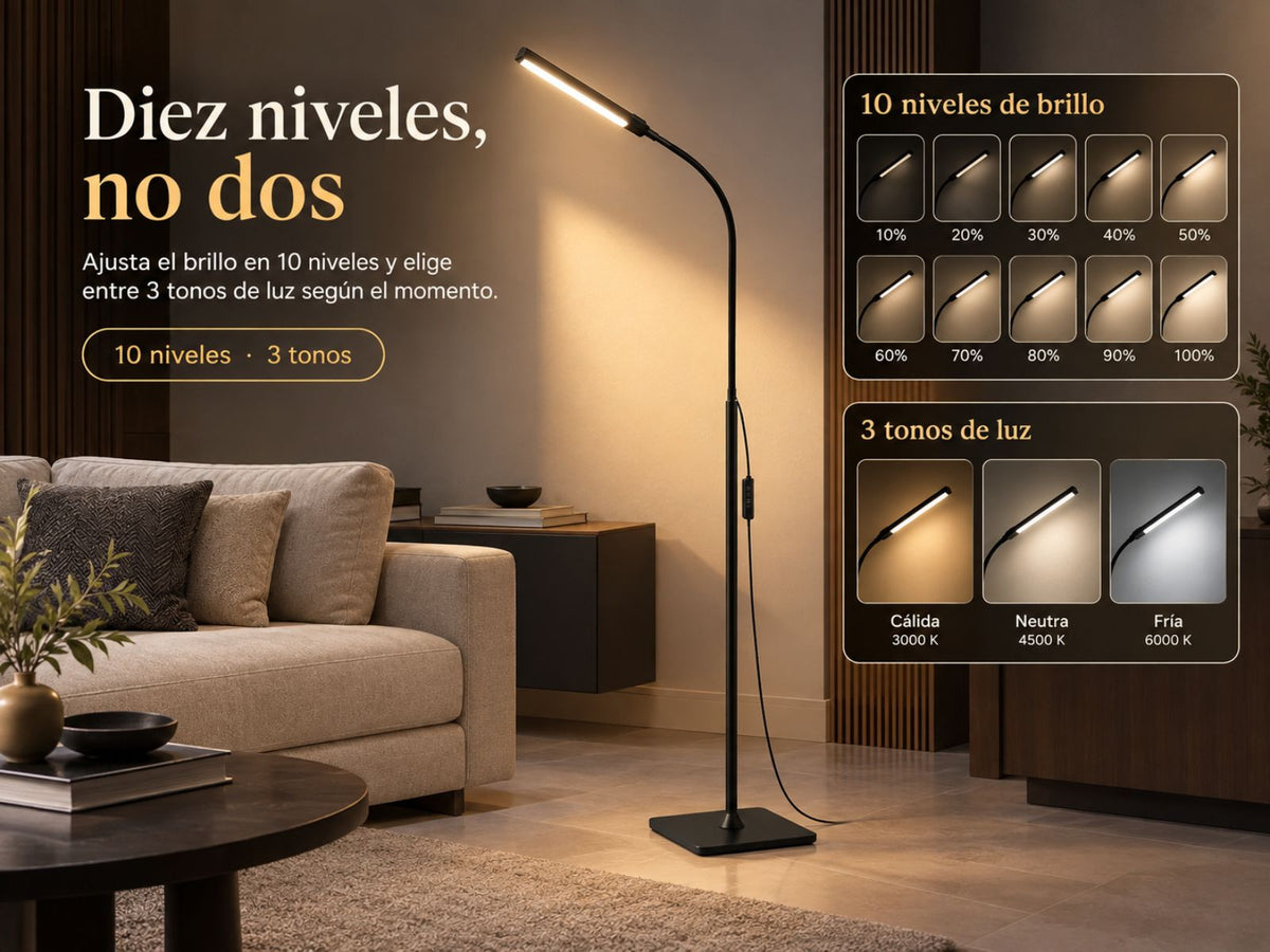 Diez niveles, no dos.