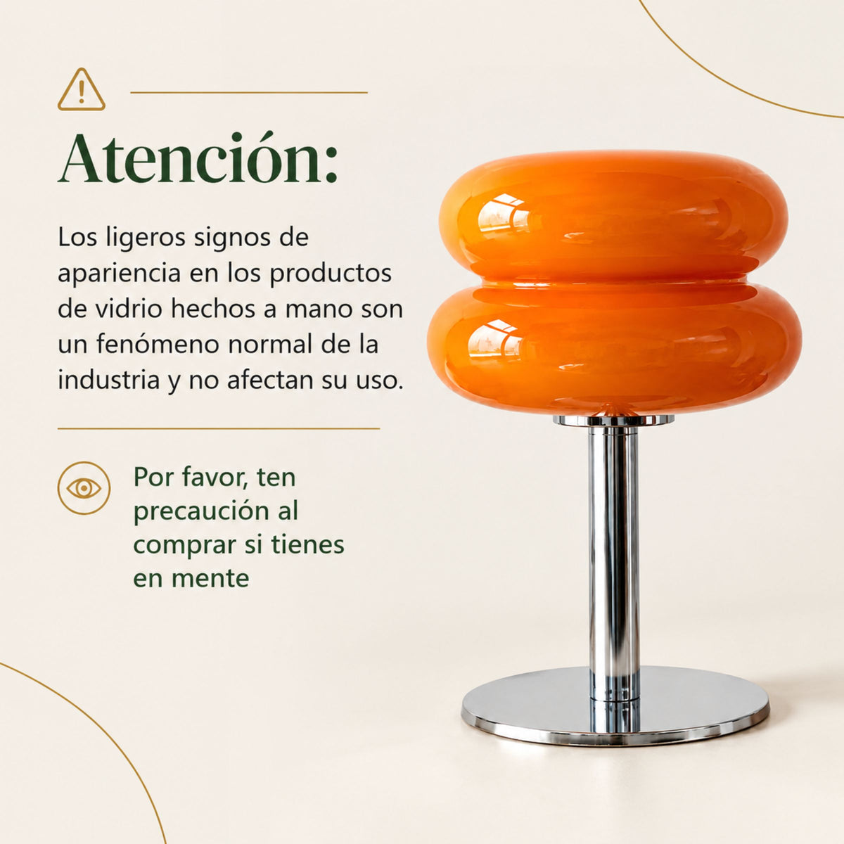 Lámpara de Mesa y Buró de Noche Merengue
