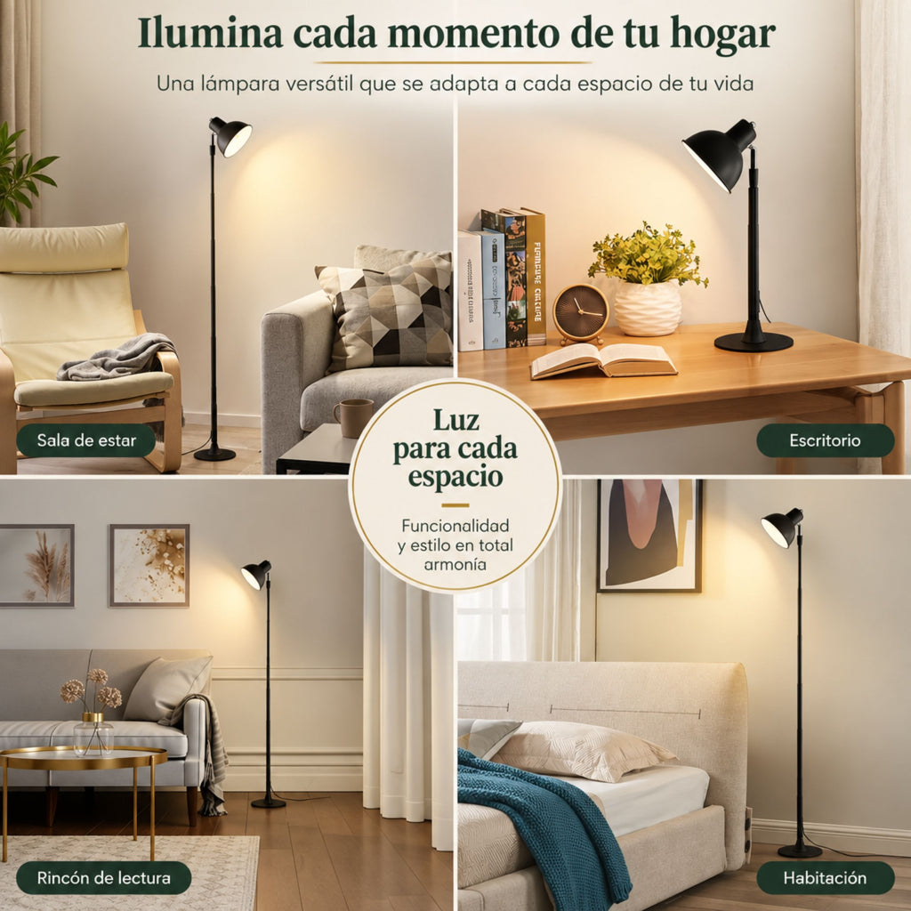 Lámpara de Piso para Sala Tallo