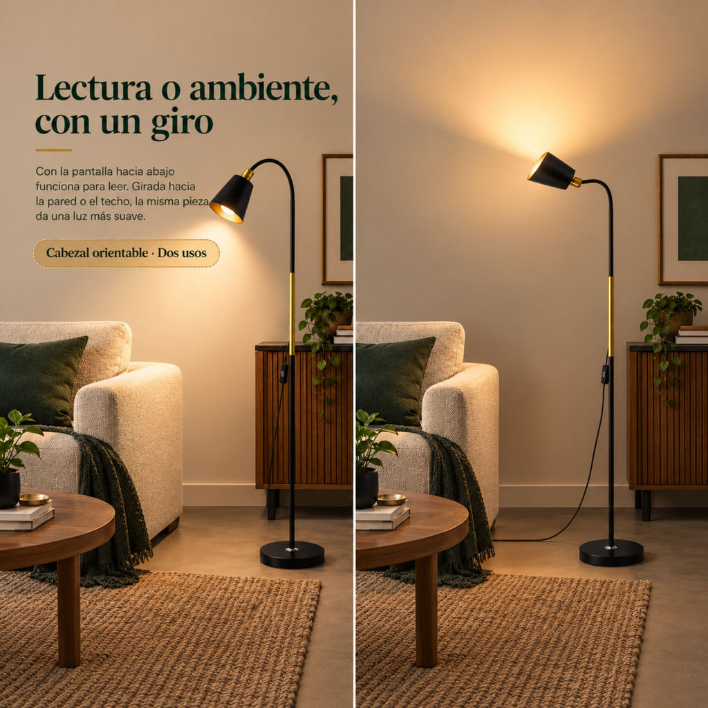 Lámpara de Piso de Lectura Lector