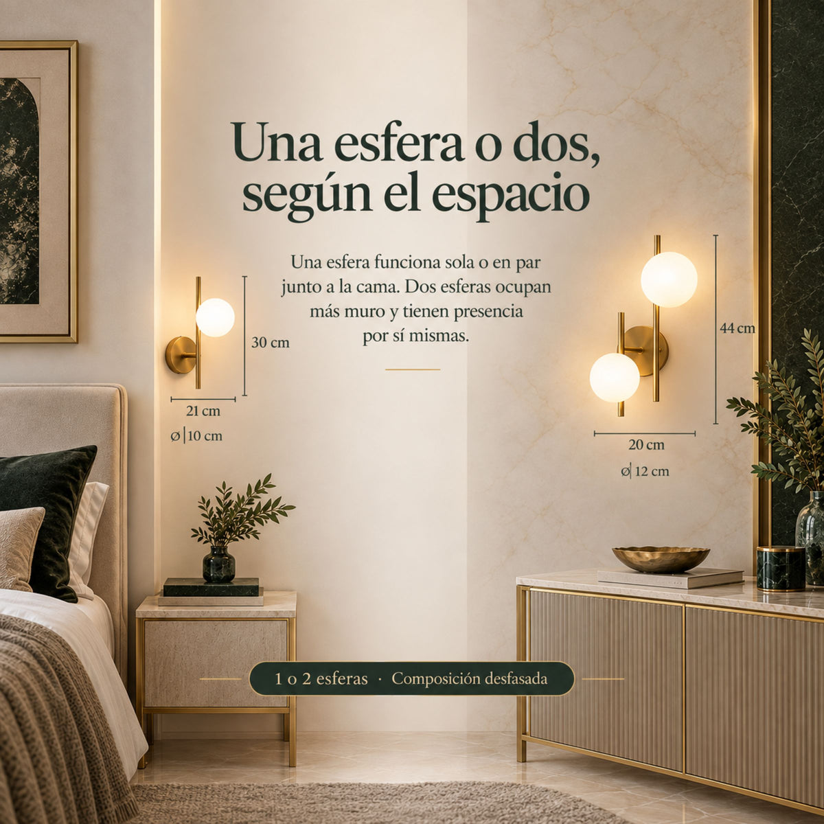 Lámpara de Pared Estrella en Cristal Opalino