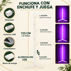 Lámpara de Piso para Sala Aurora RGB
