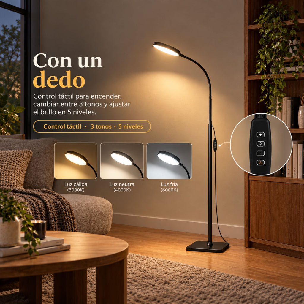 Lámpara de Piso para Sala Grulla