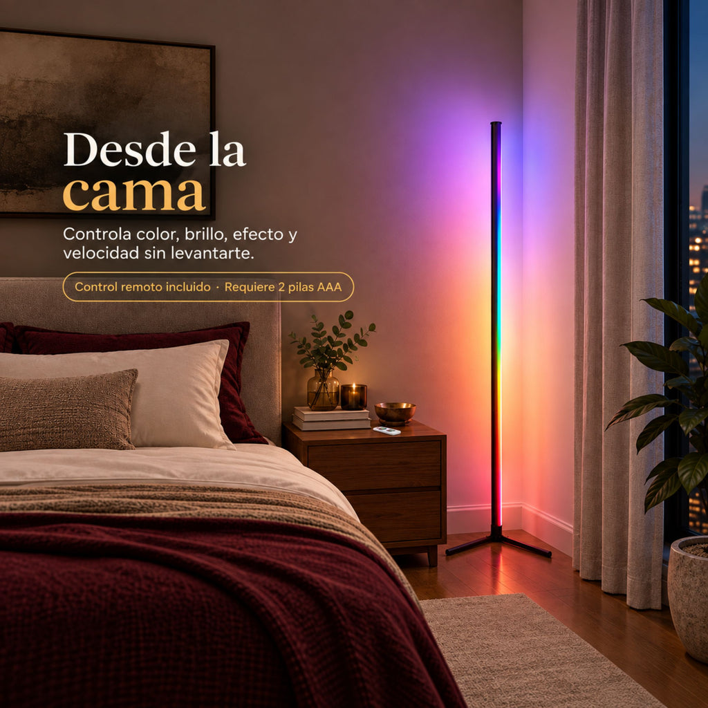 Lámpara de Piso para Sala Aurora RGB