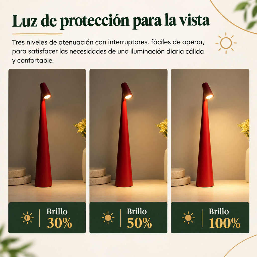 Lámpara de Mesa y Buró Faro
