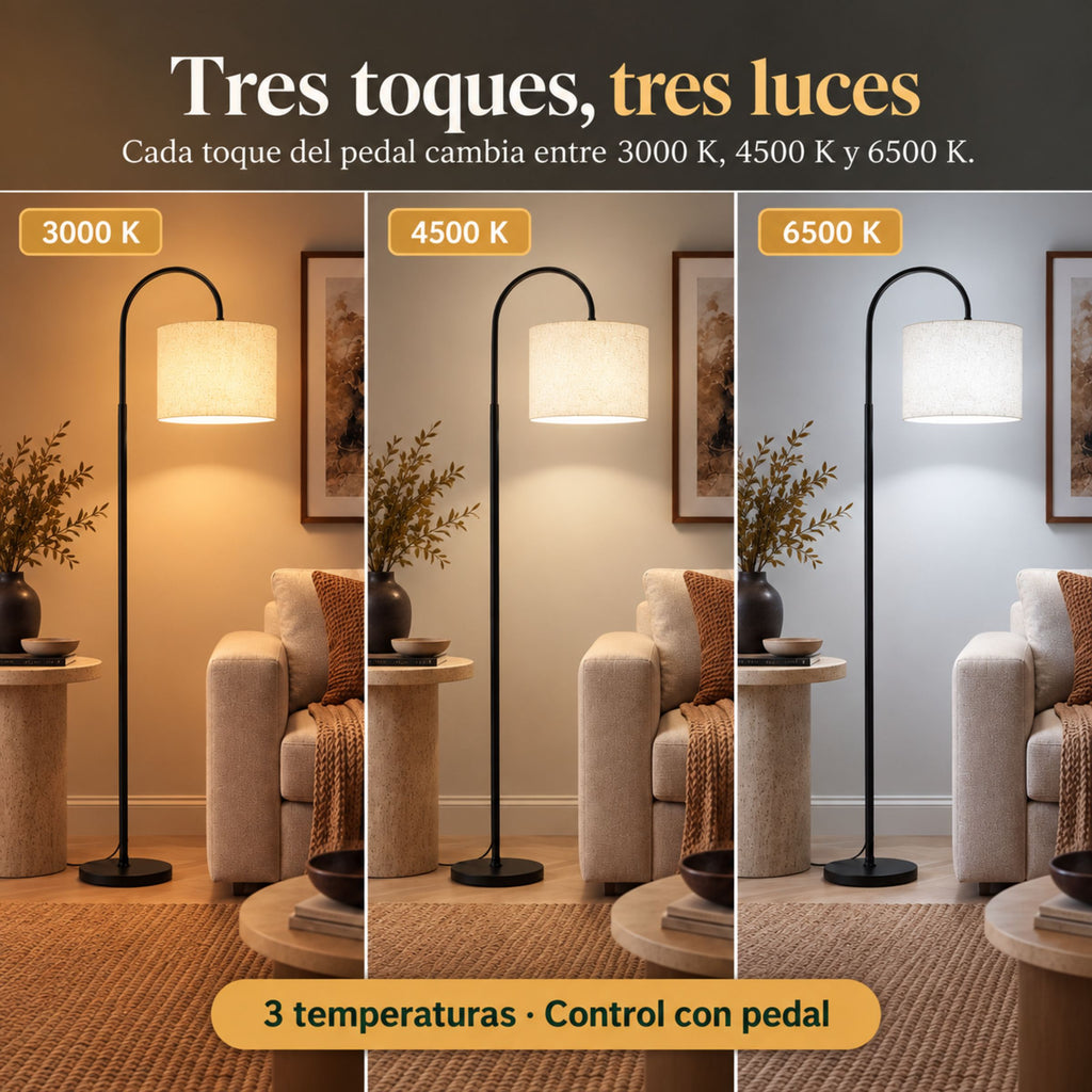 Lámpara de Piso para Sala Alba