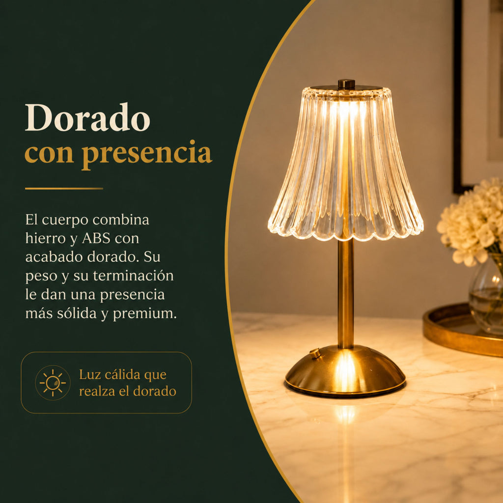 Lámpara de Mesa y Buró Dalia
