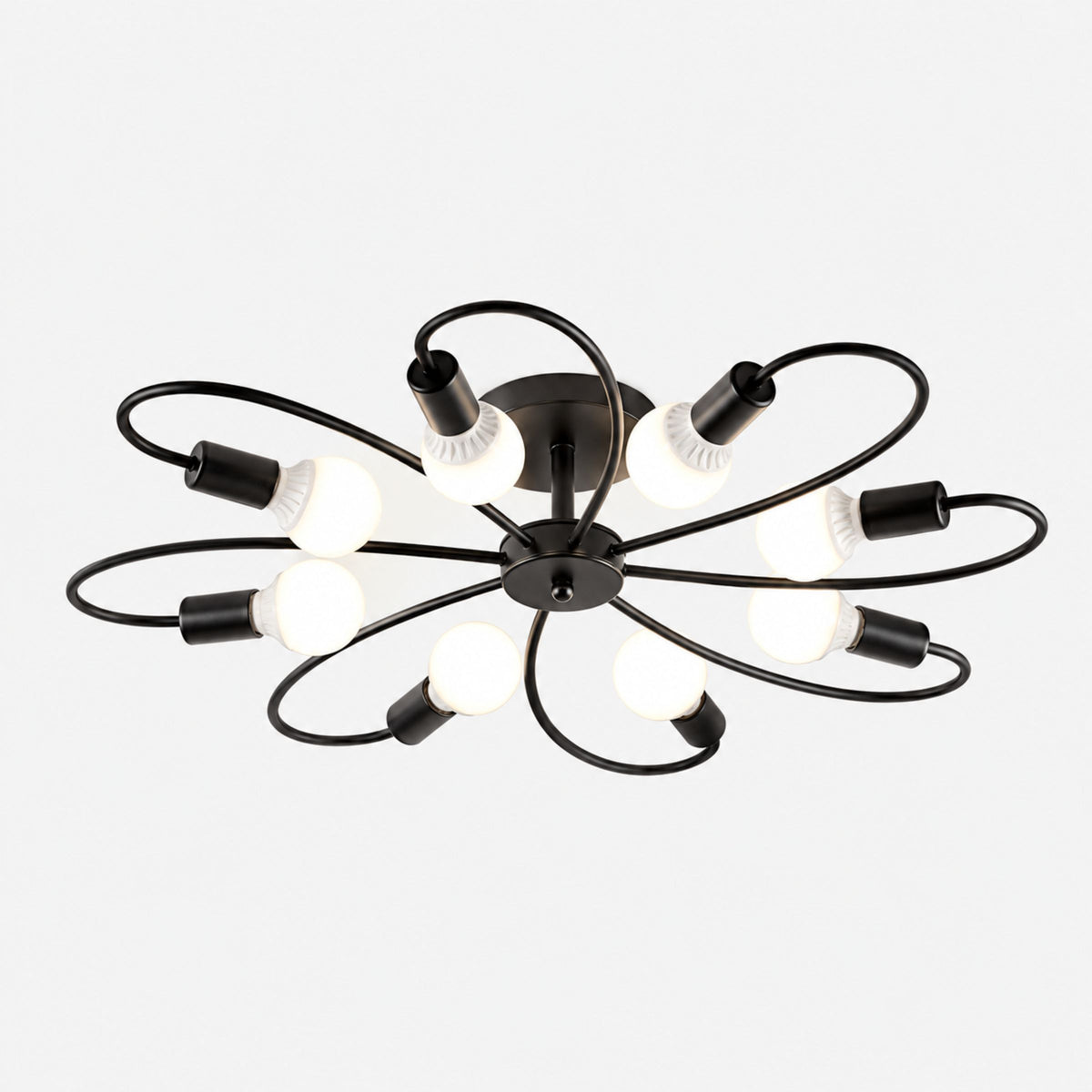 Lámpara de Techo Moderna Molécula de 6 u 8 Luces