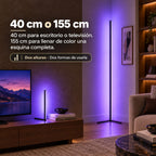 Lámpara de Piso para Sala Aurora RGB