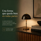 Lámpara de Mesa y Buró Hongo Portátil