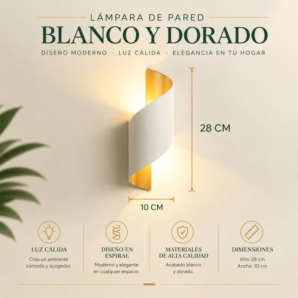 Lámpara de Pared Marea Exterior IP65