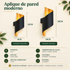 Lámpara de Pared Marea Exterior IP65