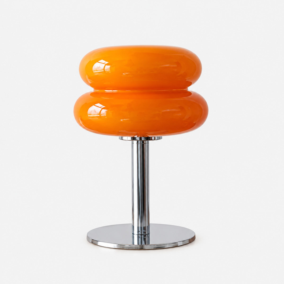 Lámpara de mesa Merengue en cristal de color para recámara