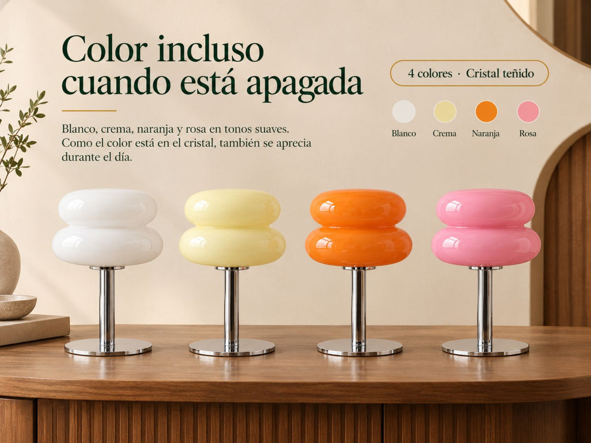 Pastel, no chillón.