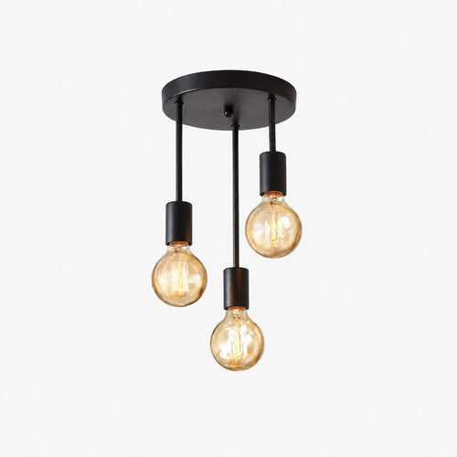 Lámpara colgante Fonda en metal industrial para cocina y comedor