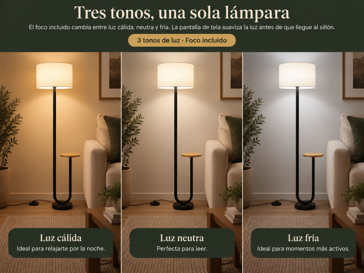 Tres tonos, ya incluidos.