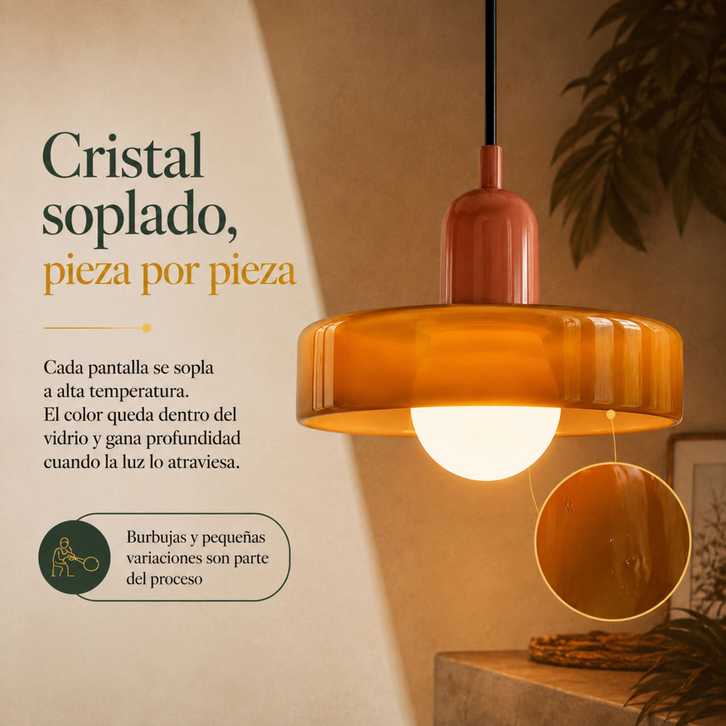 Lámpara Colgante para Comedor Retro