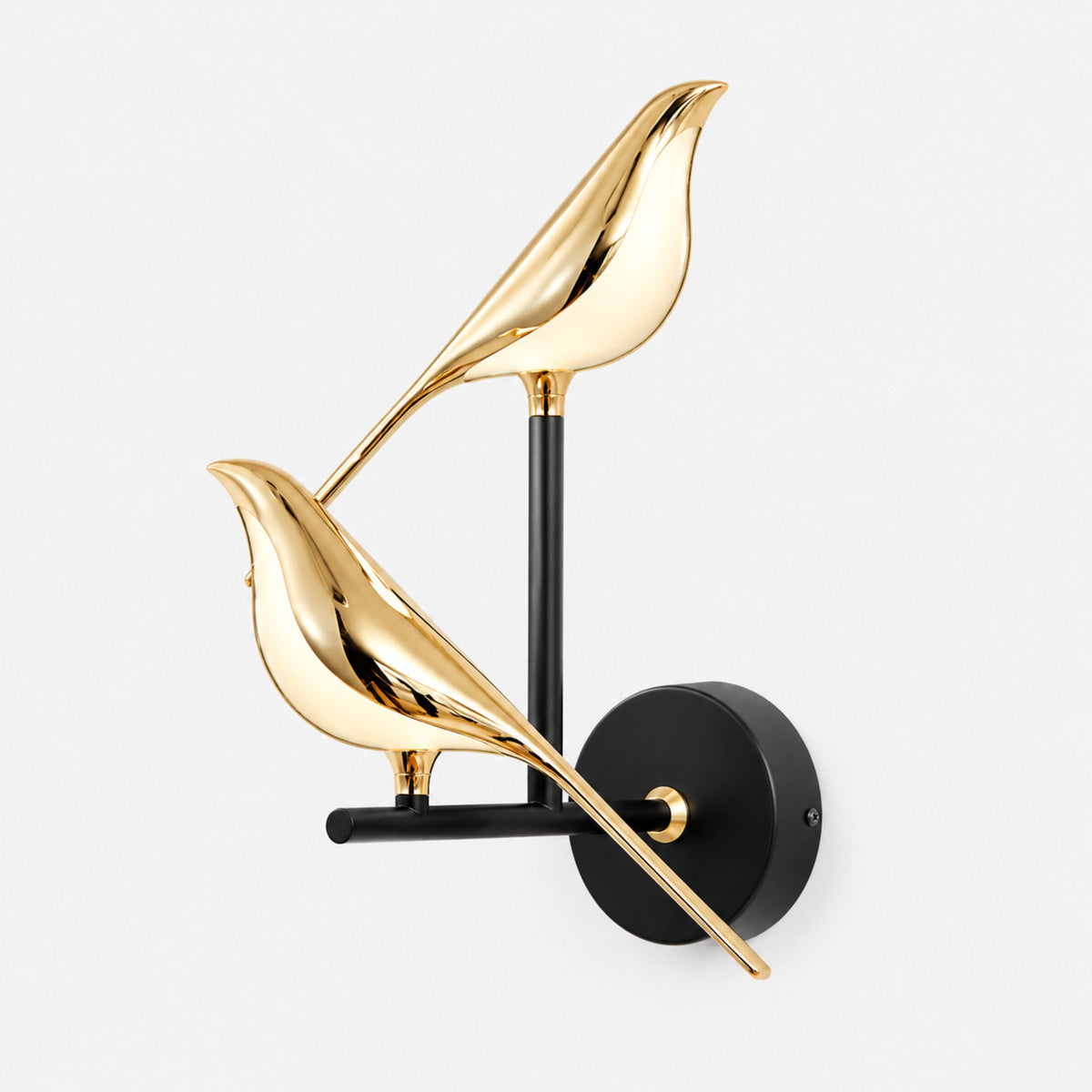 Lámpara de Pared Céfiro en Metal Dorado