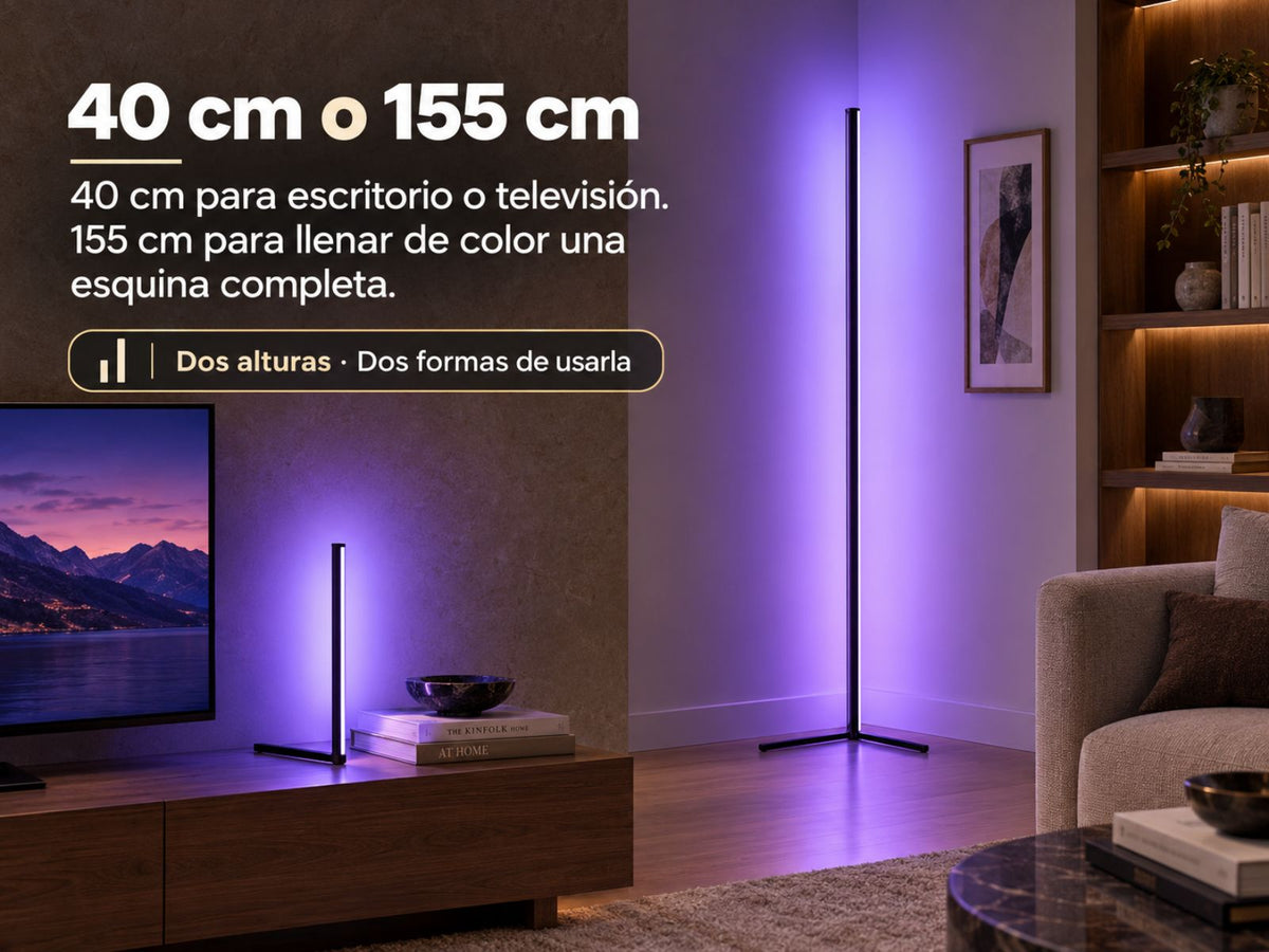 40 cm o 155 cm.