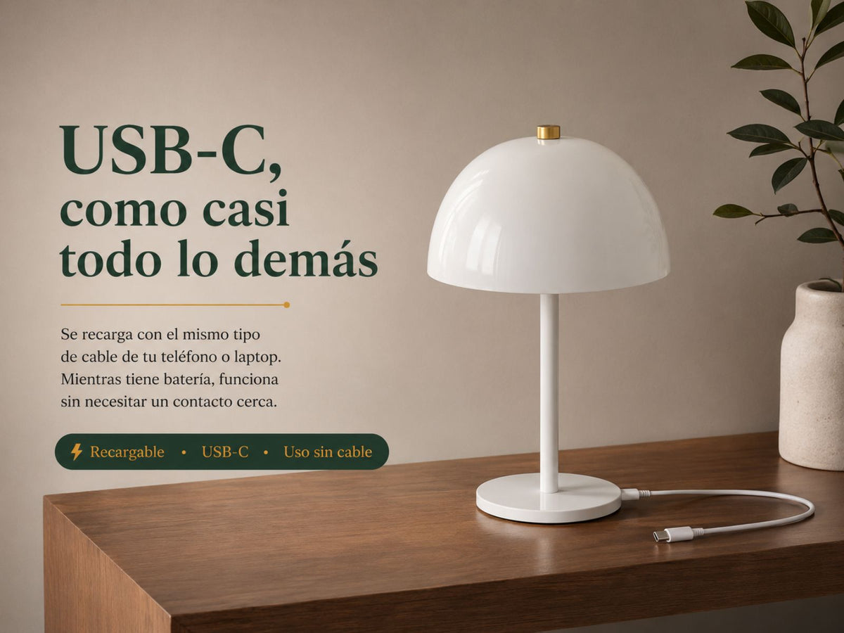 USB-C, como todo lo demás.