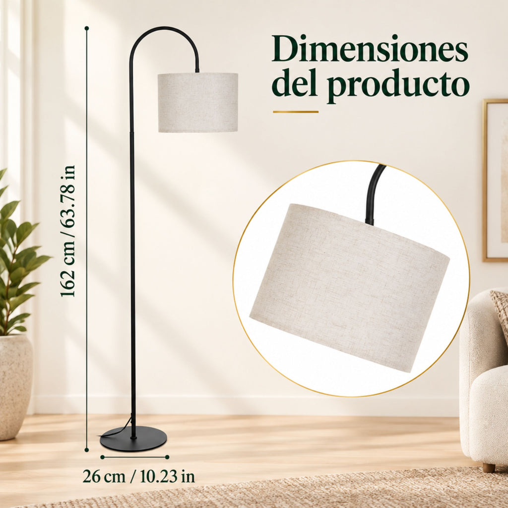 Lámpara de Piso para Sala Alba