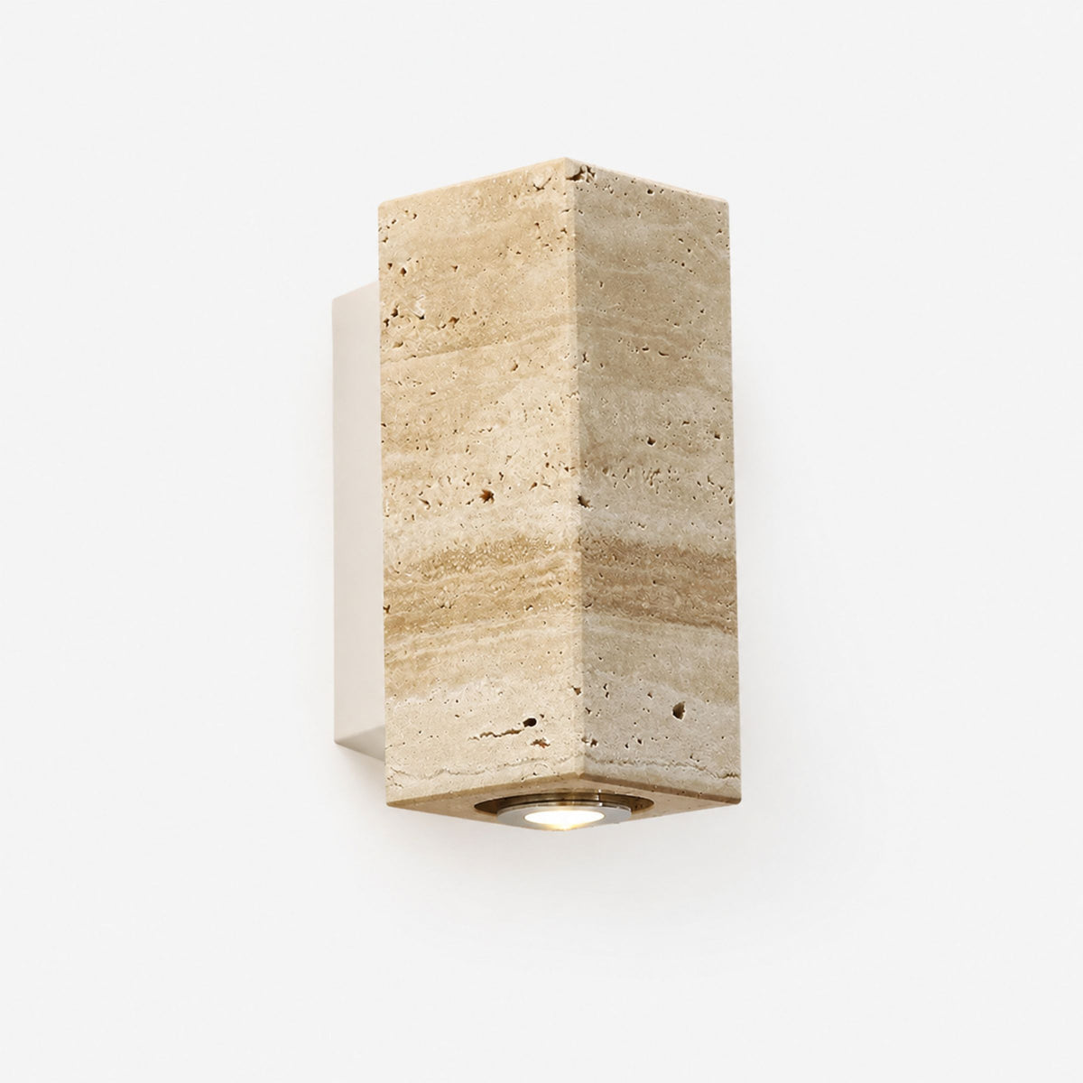 Lámpara de Pared Travertino en Mármol Amarillo