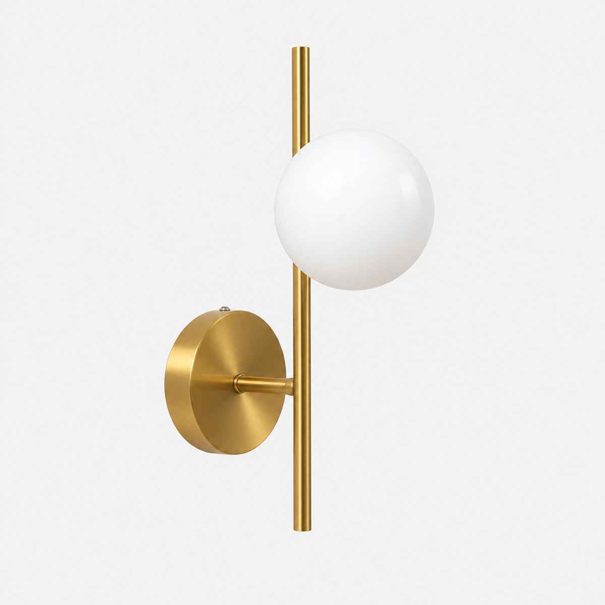 Lámpara de Pared Estrella en Cristal Opalino