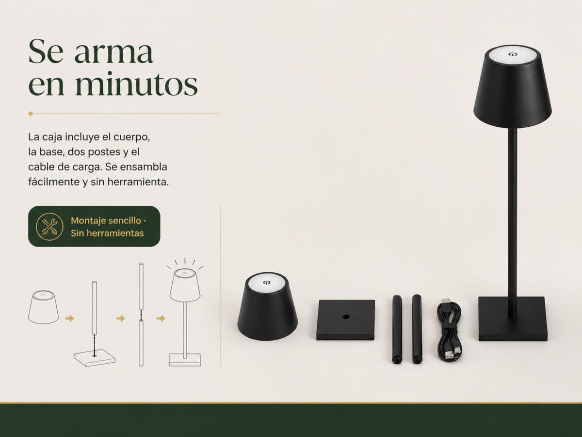 Llega en piezas, y lo decimos.