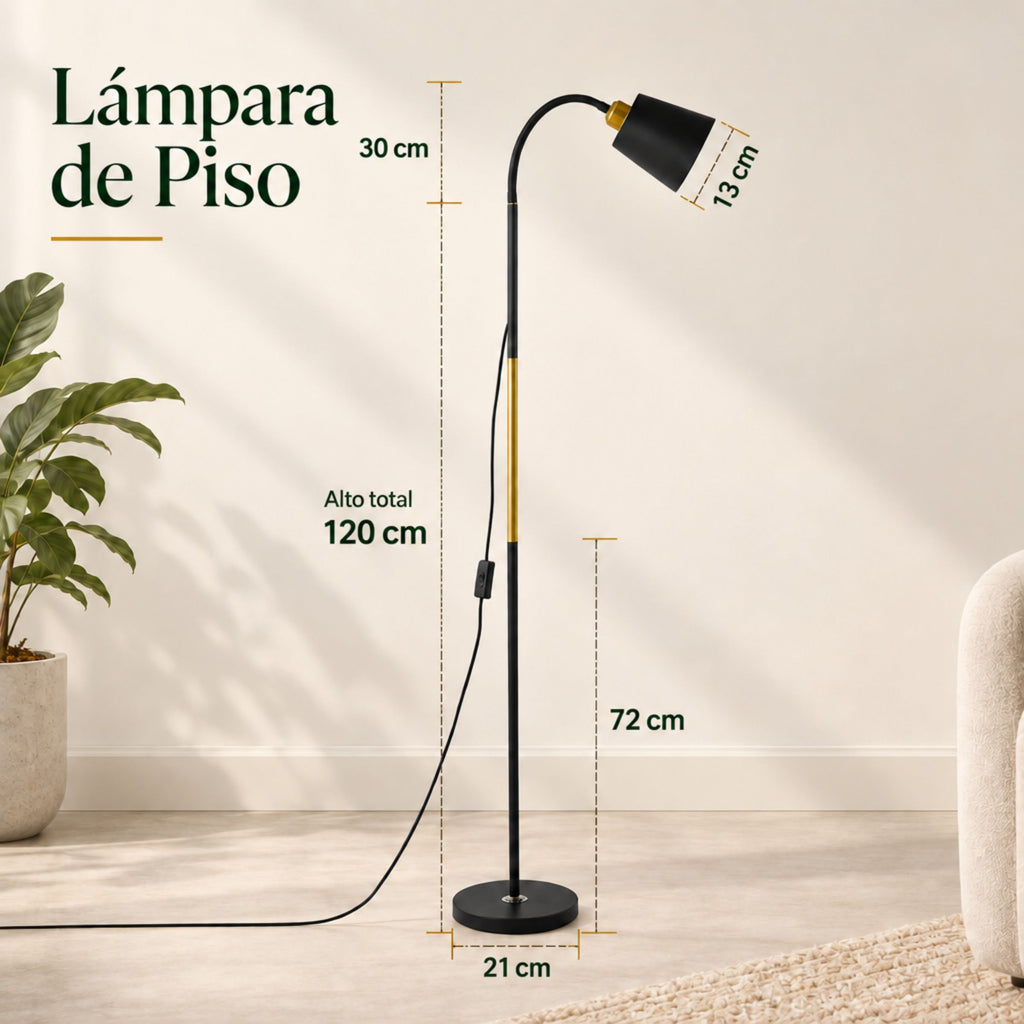 Lámpara de Piso de Lectura Lector