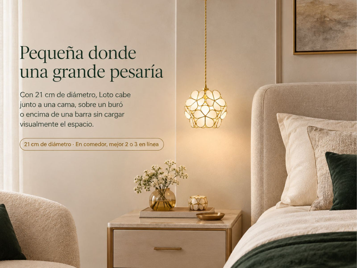 Pequeña, a propósito.