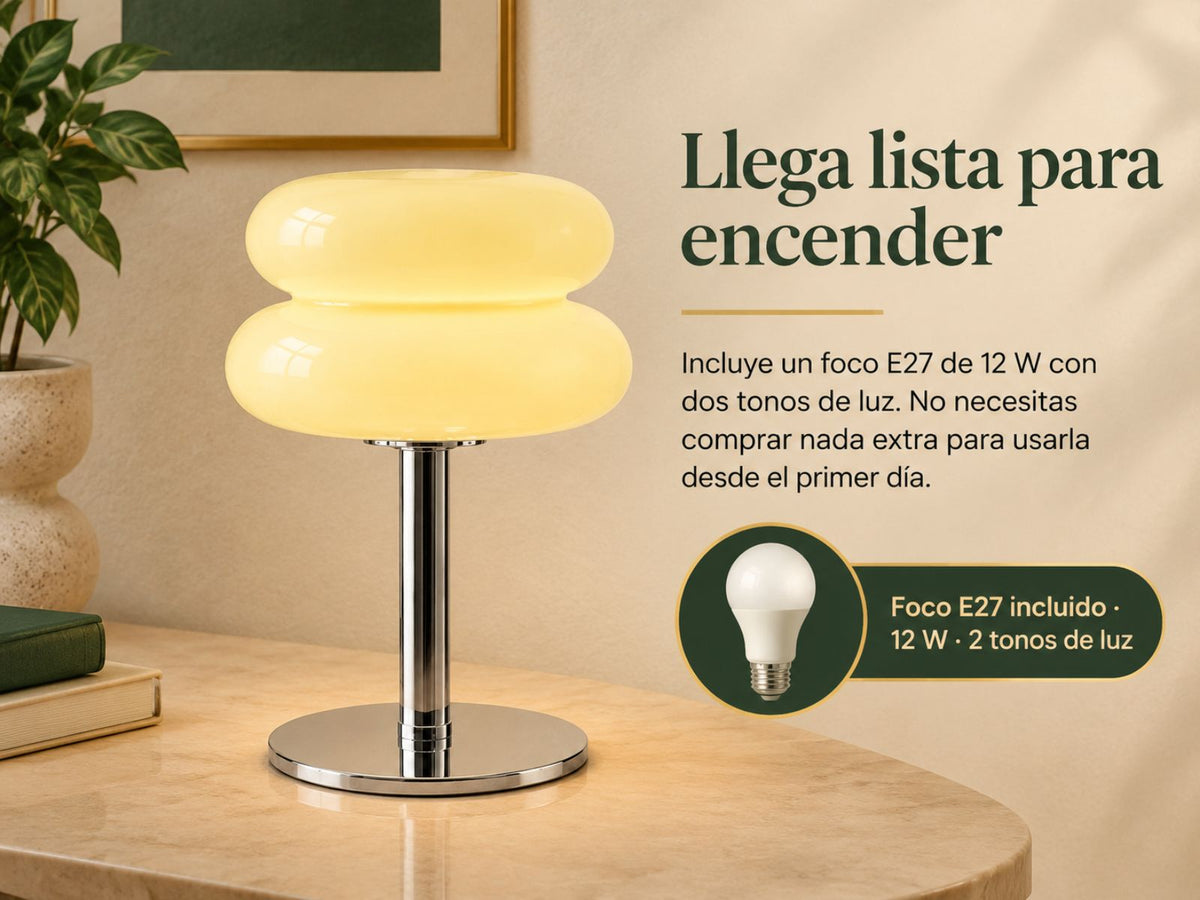 Incluido, de 12 W.