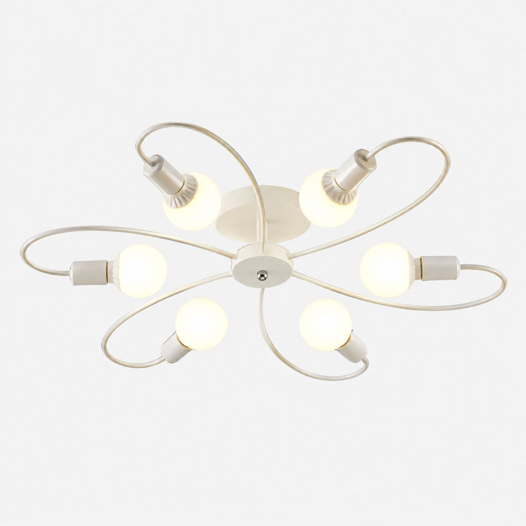 Lámpara de Techo Moderna Molécula de 6 u 8 Luces
