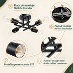 Lámpara de Techo Moderna Sputnik