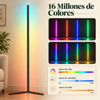 Lámpara de Piso para Sala Aurora RGB