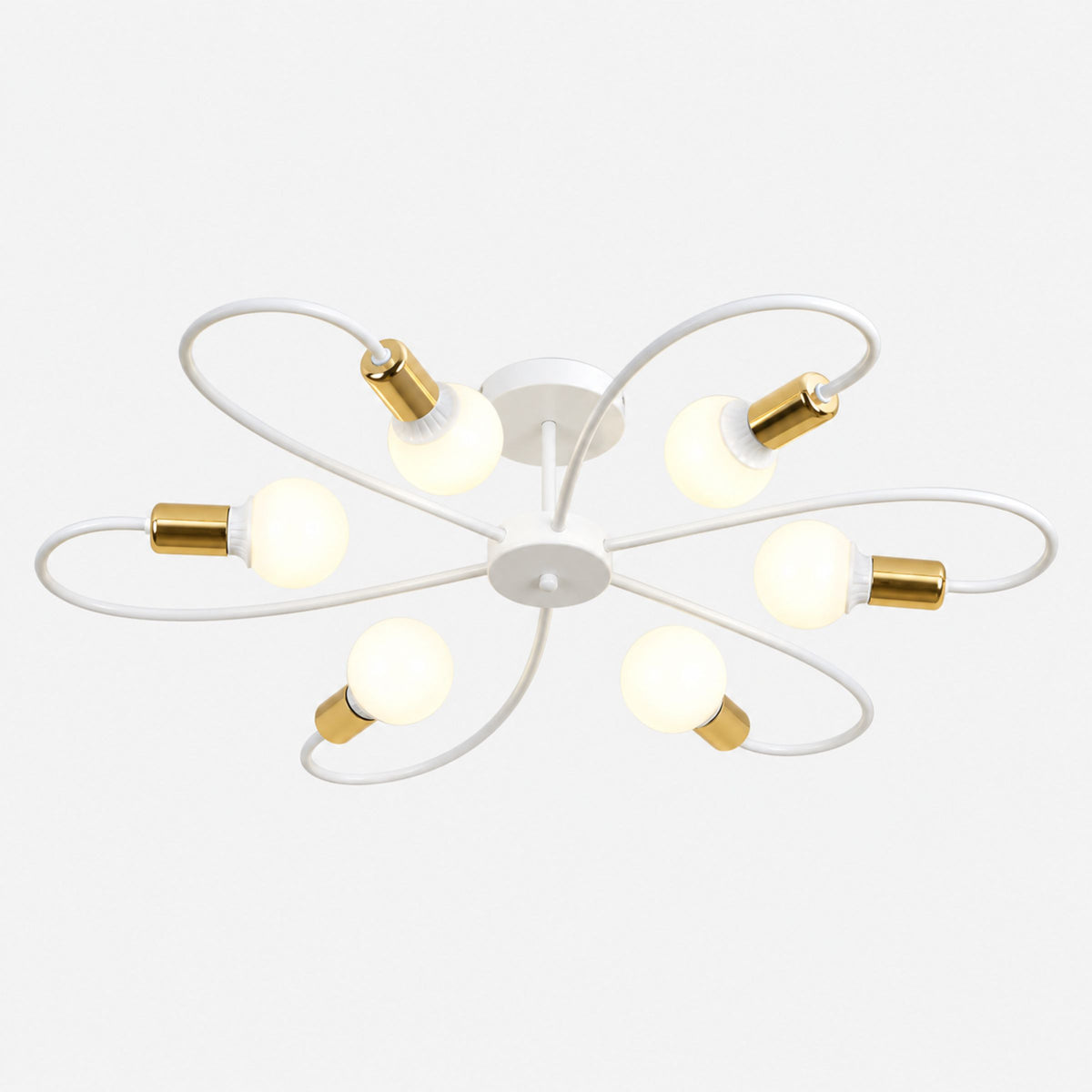 Lámpara de Techo Moderna Molécula de 6 u 8 Luces