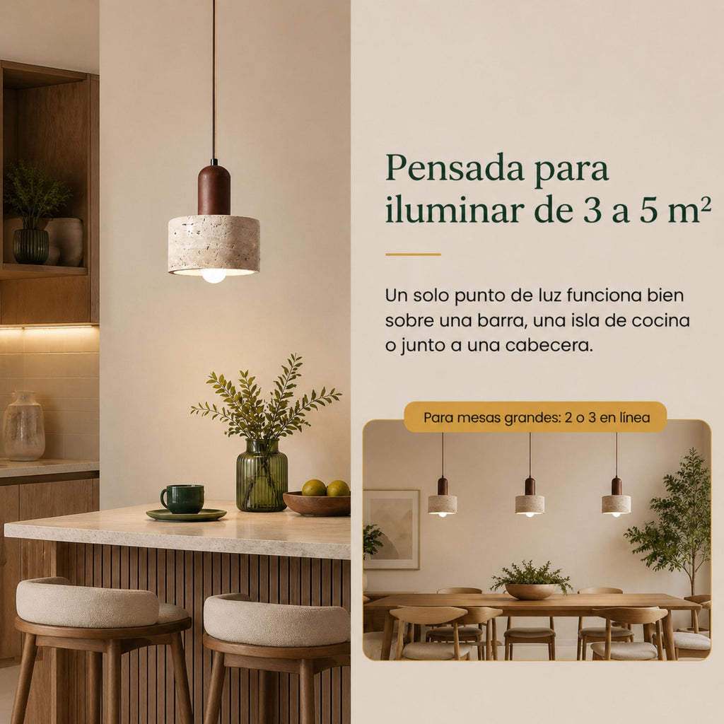 Lámpara Colgante para Comedor Gota