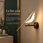 Lámpara de Pared Céfiro en Metal Dorado