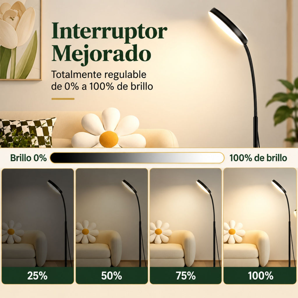 Lámpara de Piso para Sala Grulla