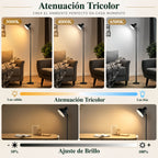 Lámpara de Piso para Sala Tallo