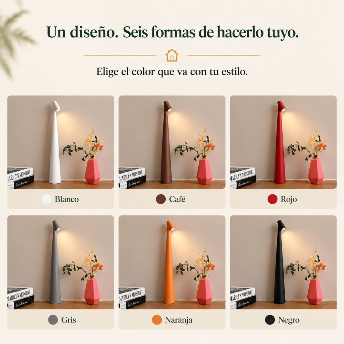 Lámpara de Mesa y Buró Faro
