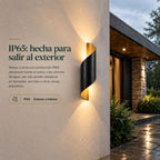 Lámpara de Pared Marea Exterior IP65
